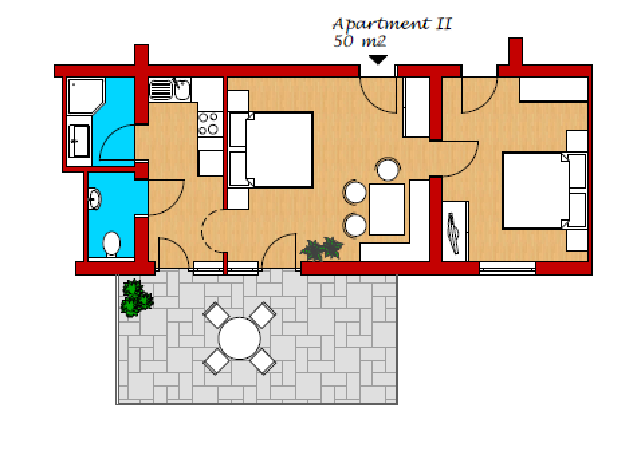 Apartment 2 layout