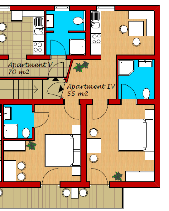 Apartment 4 layout