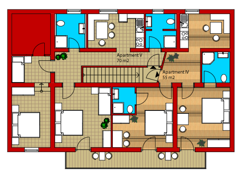 Apartment 5 layout