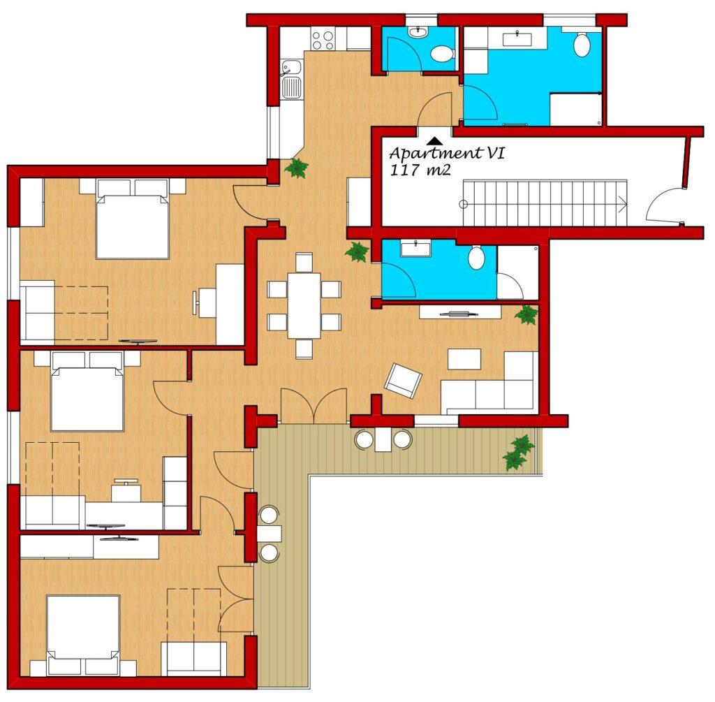Apartment 6 layout